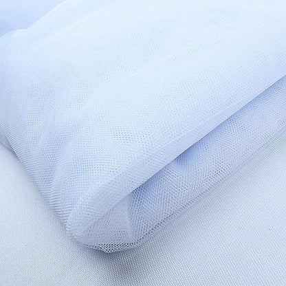 White DIY Mosquito Net Fabric | 10x20 FT Netting 2 Pack | Insect Cover - color: White, size: 10x20 FT (Pack of 2)