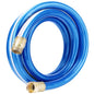 50 ft Heavy Duty 3/4” Garden Hose, Solution4Patio, Male to Female Fittings - color: Blue/White, size: 3/4 in. x 50 ft.