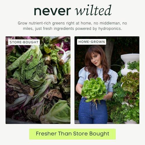 Lettuce Grow Farmstand Nook | 4ft 7in Vertical Hydroponic Garden Tower