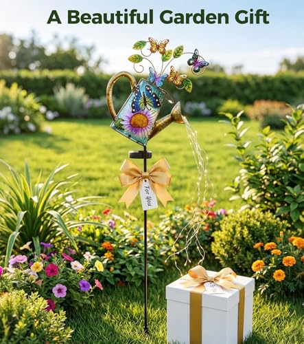 Solar Watering Can Lights for Outside