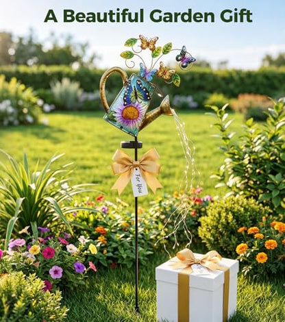 Solar Watering Can Lights for Outside