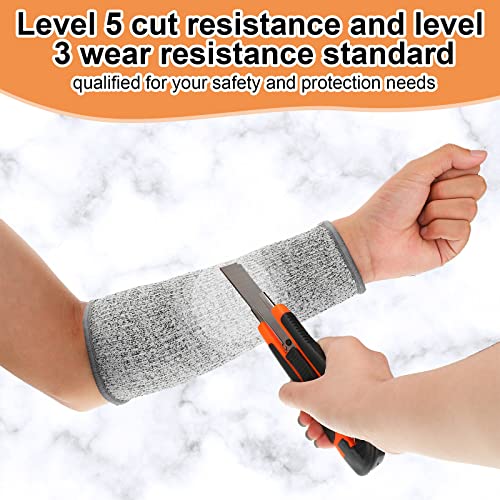 Neer 4 Pair Protective Arm Sleeves Cover,7.9 Inch,Gray - color: Gray, size: 7.9 Inch