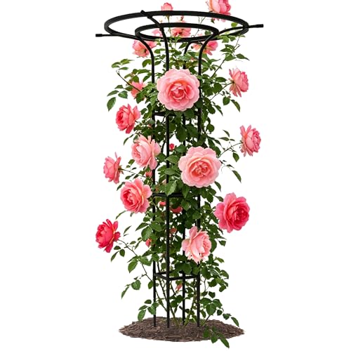 Trellis for Climbing Plants Outdoor - 69" Height-Adjustable Plant Support - size: 69"H-1pcs
