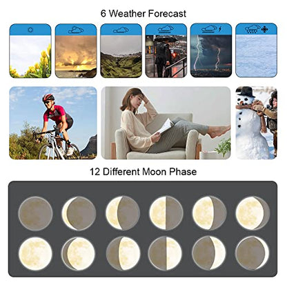 KETOTEK Wireless Radio Weather Station with 3 Outdoor Sensors