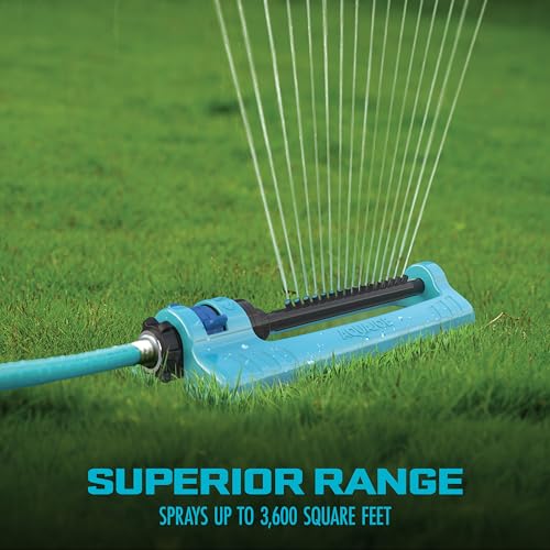 Aqua Joe Oscillating Sprinkler, 3600 Sq Ft, 3 Pack, SJI-OMS16