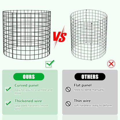 10 Pack Plant Protectors from Animals, 13x12 Plant Cages for Outdoor Plants - size: 10 PACK-13x12inch