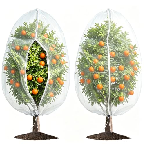 Bird Netting for Garden Protection, 2 Pack 7.21Ft x 5.9Ft Garden Netting - size: 2 Pack 7.21Ft x 5.9Ft