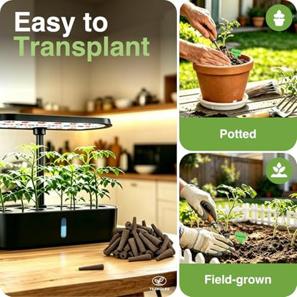 60 Pcs Hydroponic Grow Sponges Seed Pods Replacement
