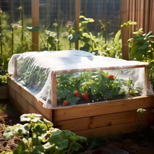Garden Netting Cover for Bird, Insect & Bug Protection | 10x20 FT Fabric - size: 10x20 FT