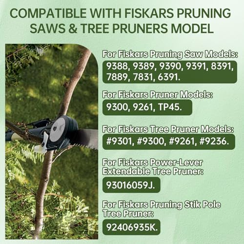 15" Pole Saw Blade Replacement for Fiskars Pruning Saws & Tree Trimmer