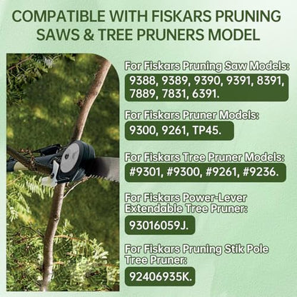 15" Pole Saw Blade Replacement for Fiskars Pruning Saws & Tree Trimmer