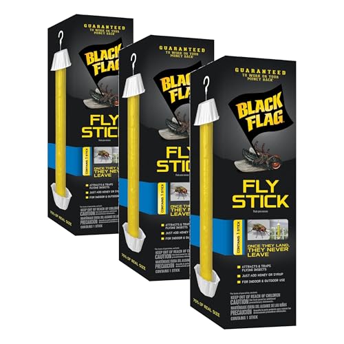Black Flag Fly Stick, (Pack of 6) - size: 6 Pack