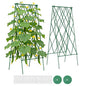 Suteck Cucumber Trellis 39.2" 2 Pack A-Frame, Foldable Metal - size: 39.2"