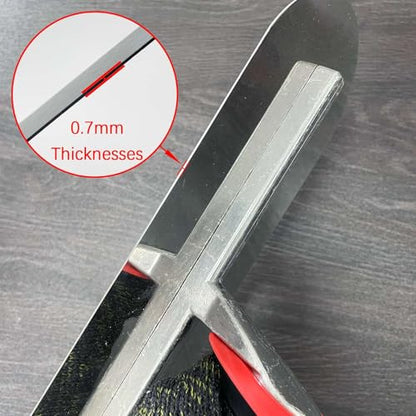 2 Pieces Pool Trowel, Stainless Steel Flat Finishing Trowel Set - size: Pool Trowel, 2 Pack