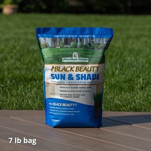 Jonathan Green Black Beauty Sun & Shade Grass Seed - 7 lb - size: 7 lb