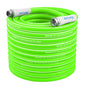 FEVONE Hybrid Polymer Garden Hose 75 ft, Heavy Duty Water Hose - color: Green, size: 75FT