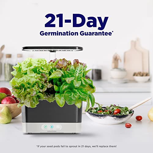 AeroGarden Harvest Indoor Garden Hydroponic System with LED Grow Light - color: Black, style: Harvest