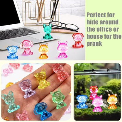 180 PCS Mini Dog Figures, Mini Resin Animals Figures to Hide - style: Mini Dog