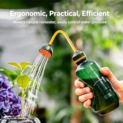 Watering Can for Seedlings,0.45L (Green) - color: Green