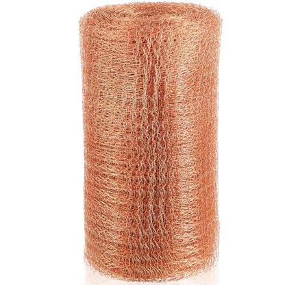 Gisafai 16' X 33 ft Copper Mesh Roll for Rodent Control, 1 Roll - size: 16" X 33 ft