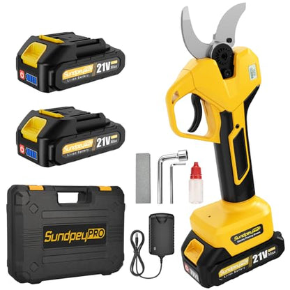 21V Brushless Cordless Electric Pruning Shears Max 2" Cutting