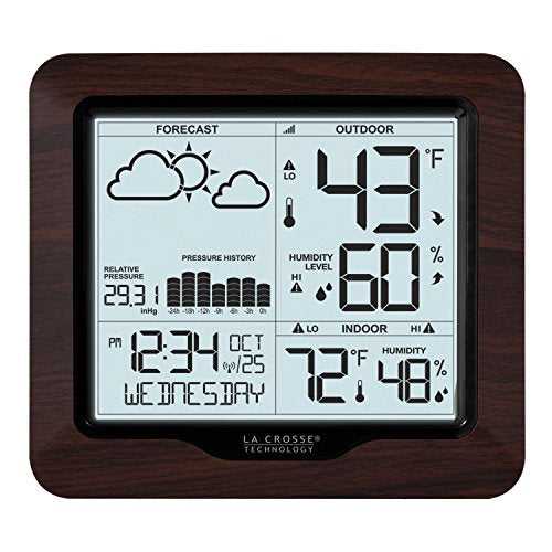 Wireless Digital Backlight Forecast Station with Pressure, 308-1417BL