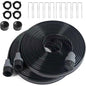 Sprinkler Hose with Holes 30 Ft (15ft 2pack) for Garden Watering - size: 30 ft(15ftx2pack)