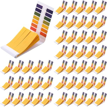 Handepo 50 Pack PH Test Strips 1-14, Universal Litmus Paper 4000 Strips