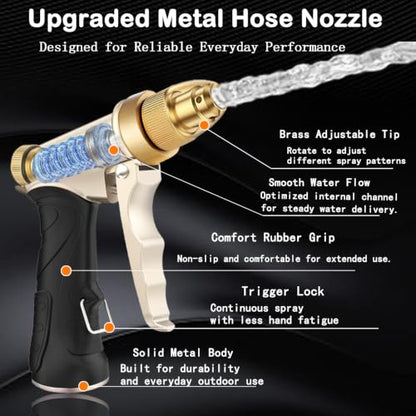 Garden Hose Nozzle, Heavy Duty Hose Nozzle