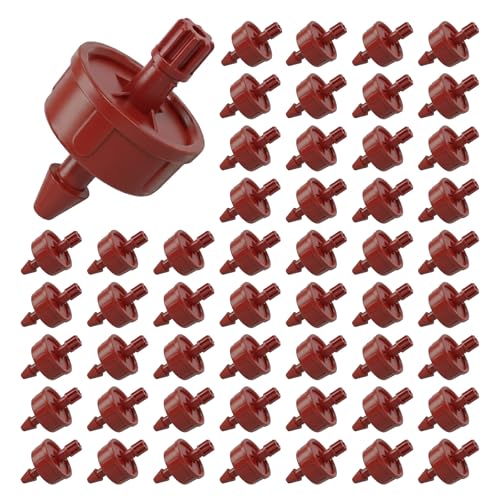 2 GPH Pressure Compensating Drip Emitters for Irrigation System,50 Pack - size: 2 GPH 50PCS