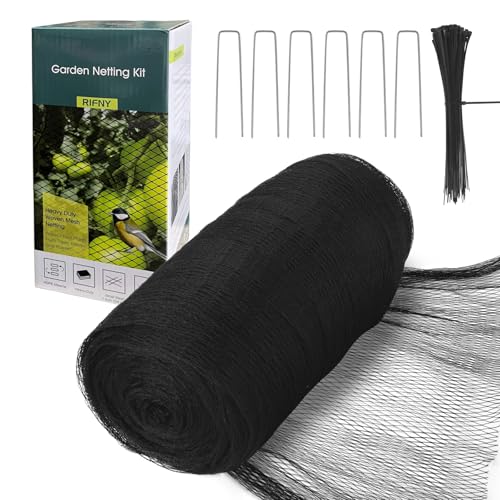 Bird Netting for Garden Protection Anti Bird Mesh Garden Netting 7.5 x 65FT - size: 7.5FT x 65 FT