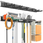 EVERHANGER Garage Tool Storage Organizer, Wall Mount Garden Tool Rack - size: 6Hooks