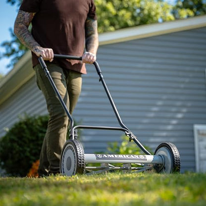 American Lawn Mower 1815-18 18-Inch 5-Blade Push Reel Lawn Mower, Black - size: 18-Inch, 5-Blade