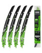 12-Inch Pruning Blades for Wood - Reciprocating Saw Blades Set, FACHLICH Arc Cutting Edge 6TPI Saw Blades for Tree Pruning, Wood Cutting(4 Pack) - size: 300MM(12")