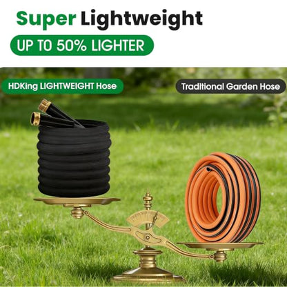 Garden Hose 25FT, Non-Expanding Water Hose Ultra Lightweight - size: 25FT