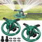 Sprinklers for Yard, Lawn & Garden Sprinkler Automatic 360 Rotating for Large Area Coverage, Grass Water Sprinkler for Water Fun-2PCS - size: 2PCS