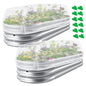 Garden Netting for Raised Beds, Plant Covers Garden Protection Bird Netting - size: 96x48x12 in