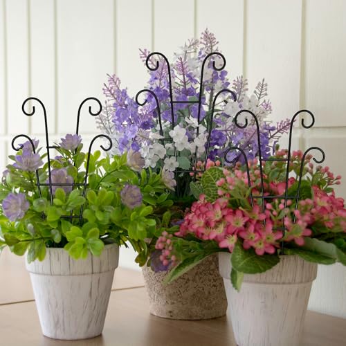 Coomin 14.5in Small Plant Trellis for Climbing Plants Indoor, 2P - size: 14.5in/4P
