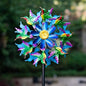 Viveta Outdoor Wind Spinners, Hummingbird Garden Windmill - color: Hummingbird