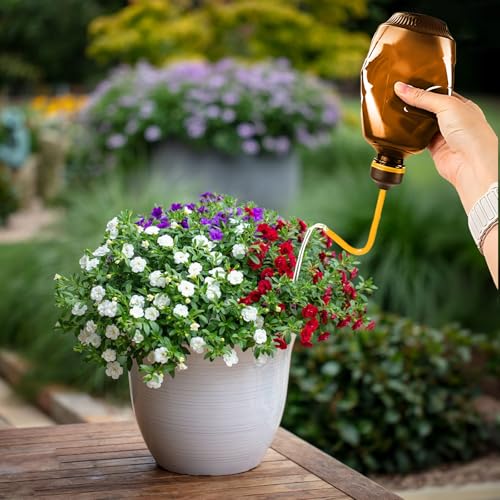 Precision Spout 0.45L Watering Can – Perfect for Delicate Seedlings - Potted Plants - Brown - color: Brown
