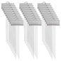 Foraineam 30 Pack 11.5 inch Stainless Steel Garden Markers Weatherproof Metal Plant Labels Large Planting Seedling Stake Signs