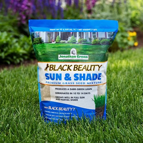 Jonathan Green Black Beauty Sun & Shade Grass Seed - 15 lb - size: 15 lb
