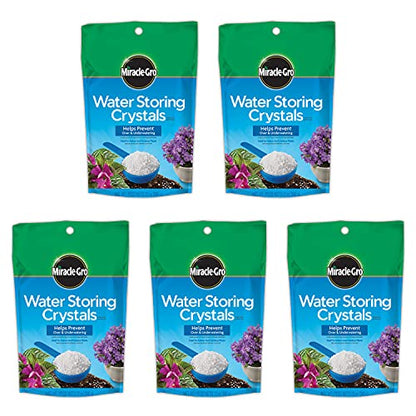 Miracle-Gro Water Storing Crystals, 12 oz. (5-Pack) - size: 12 oz ( 5 pack)