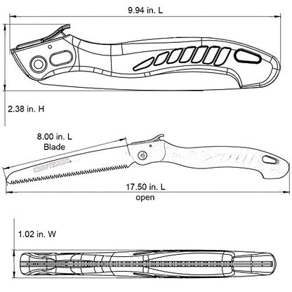 CRAFTSMAN CMXMKIT0170 Tree & Shrub Pruning Set with Bypass Pruning Shears, Bypass Lopper and Folding Pruning Saw - style: Tree & Shrub Pruning Set