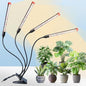 FECiDA 36W Strong Clip Grow Light for Indoor Plant, Seed Starting, Seedling - size: 4-Tubes
