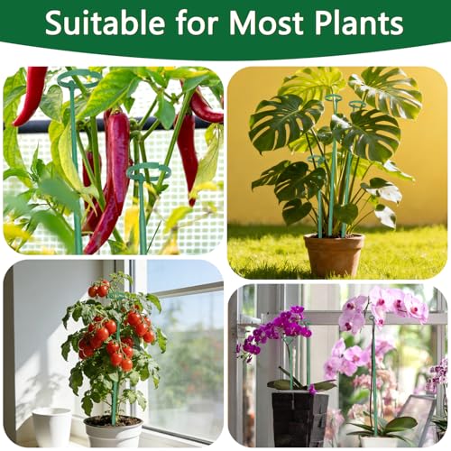 Telescoping Monstera Plant Stakes, 12.5-48.4IN Indoor Plant Support- 5Pack - size: 5pcs