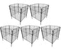 Plant Protectors from Animals, 5 Pack Metal Plant Cage 13.8"x13.8"x12" - size: （13.8"L x 13.8"W x 12"H）5 Packs