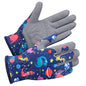 Baidast Garden Gloves for Kids, Breathable Leather Gardening Gloves for Digging, Planting, Pruning - size: Large(Age 10-12)
