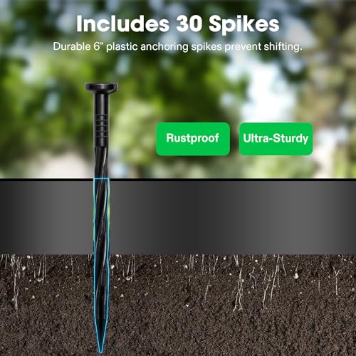 VIVOSUN Landscape Edging Kit 33ft Long 2in High