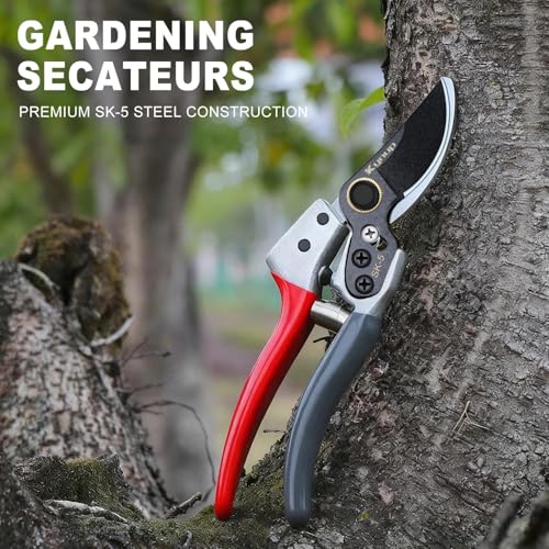 Kynup Pruning Shears, Garden Shears, Garden Clippers, Gardening Hand Tools